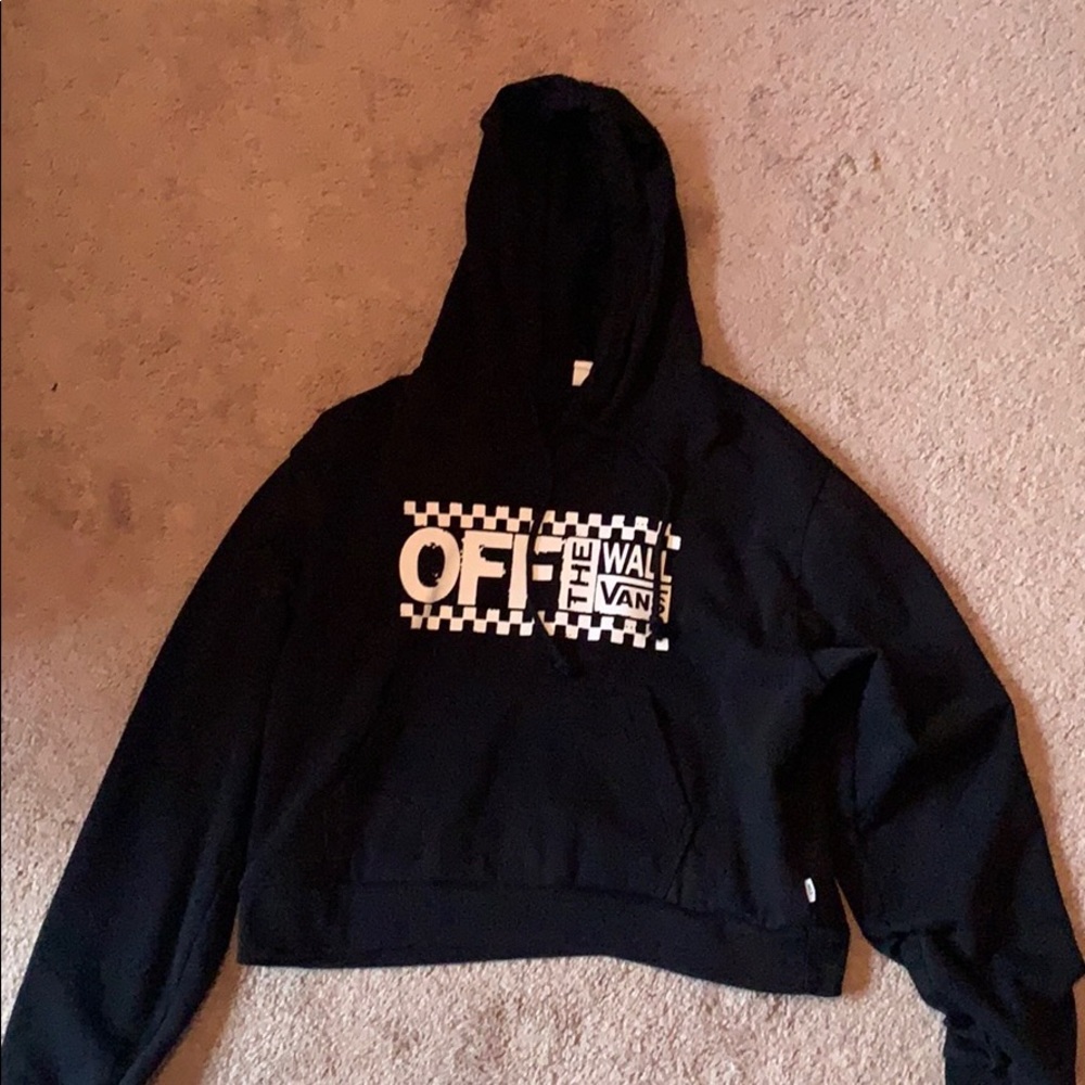 Vans cropped hoodie